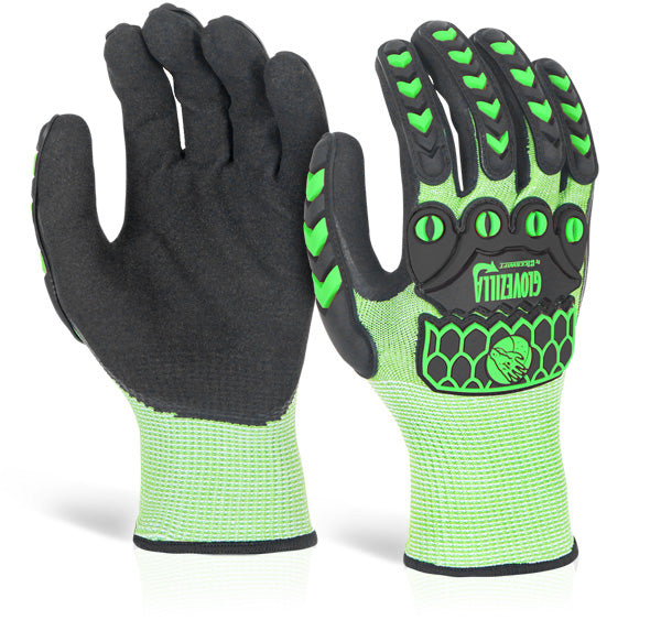 Click Beeswift Glovezilla Foam Nitrile Coated Gloves, main product image
