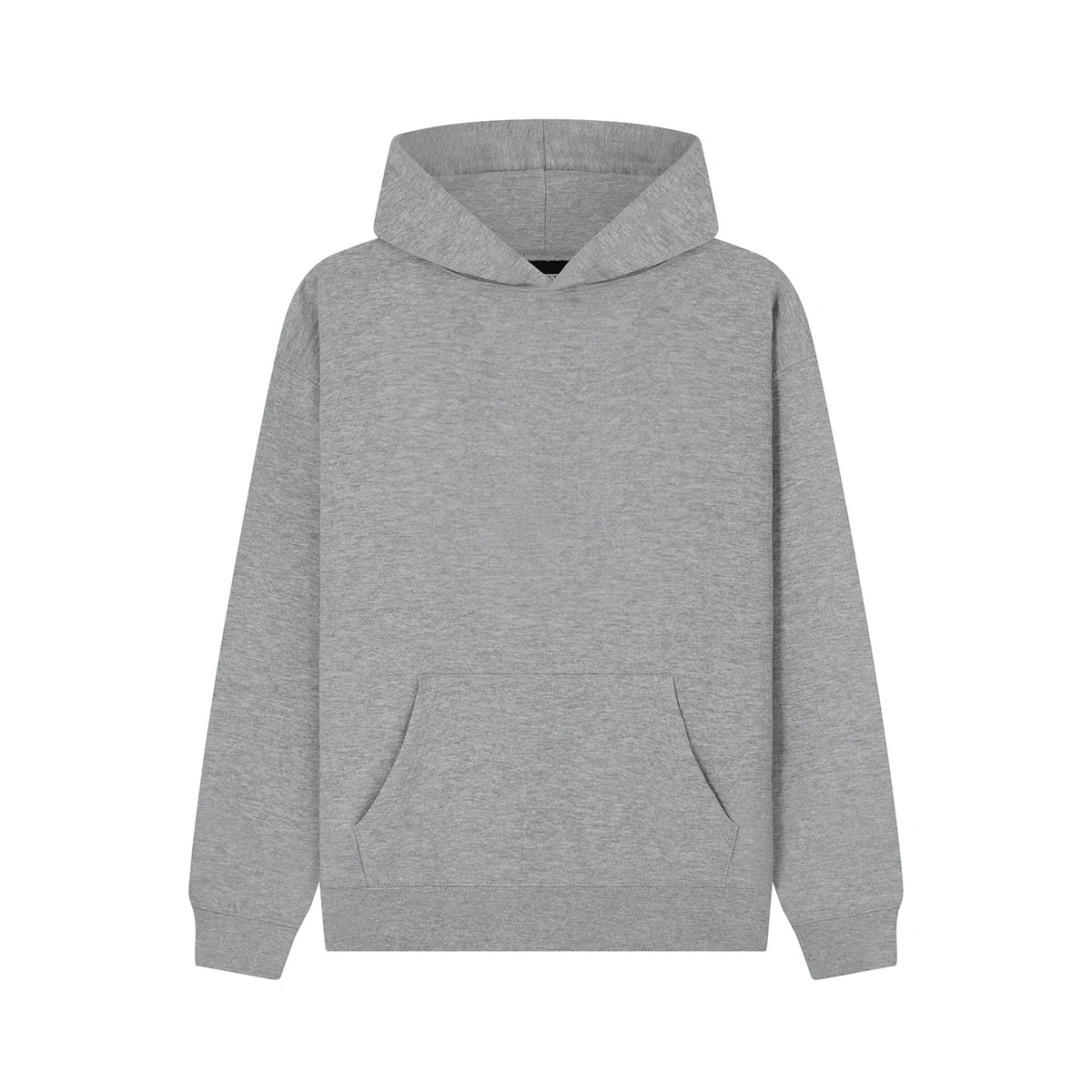 Cotton Ridge CR10 Workwear Hoodie in Grey, front view