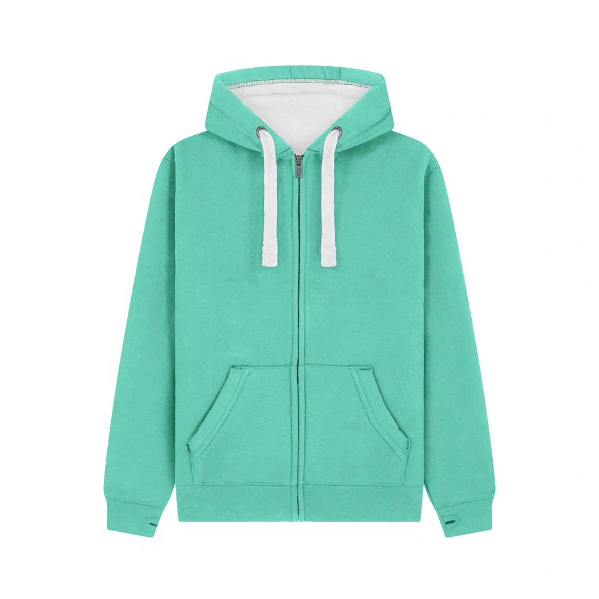 Cotton Ridge W81PF Comet Ultra Premium Zip Hoodie in Gumdrop Green