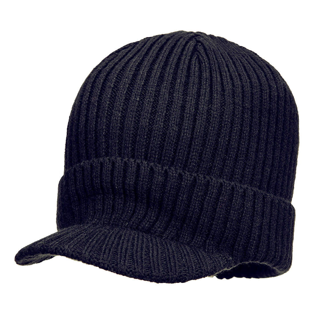 Portwest Beanie Hat with Peak, image 2