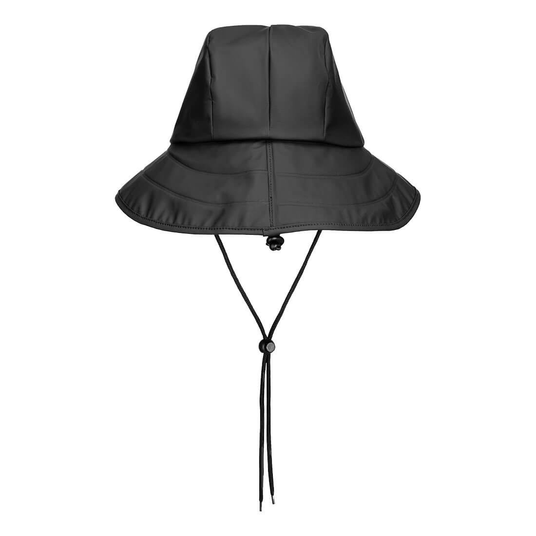 Portwest HA30 Sealtex Fisherman Hat in Black, back view