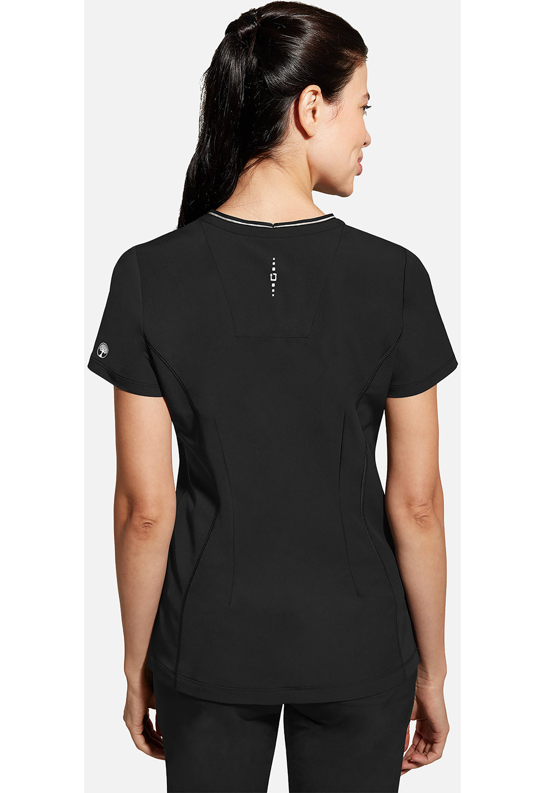 Healing Hands HHE2274 Sonia Top - BLACK (back)