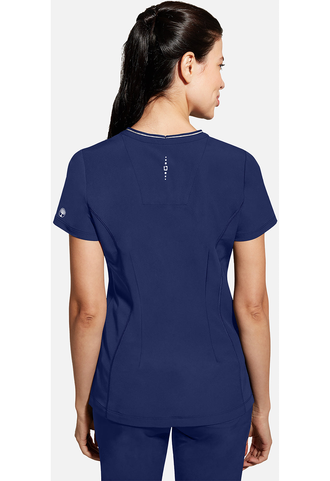 Healing Hands HHE2274 Sonia Top - Navy (back)