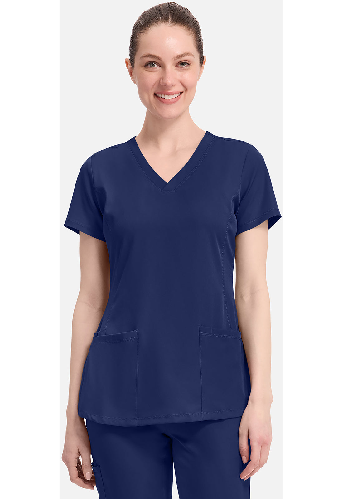 Healing Hands HHE2500 Monica Top - Navy (front)