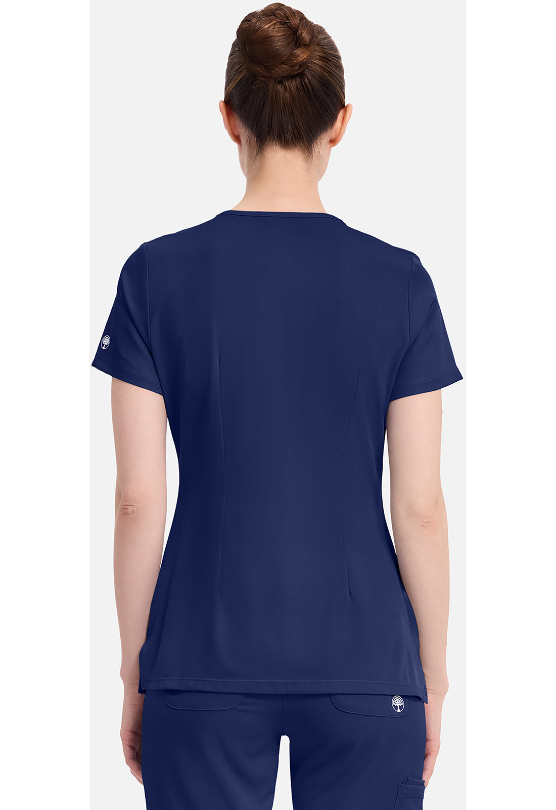 Healing Hands HHE2500 Monica Top - Navy (back)
