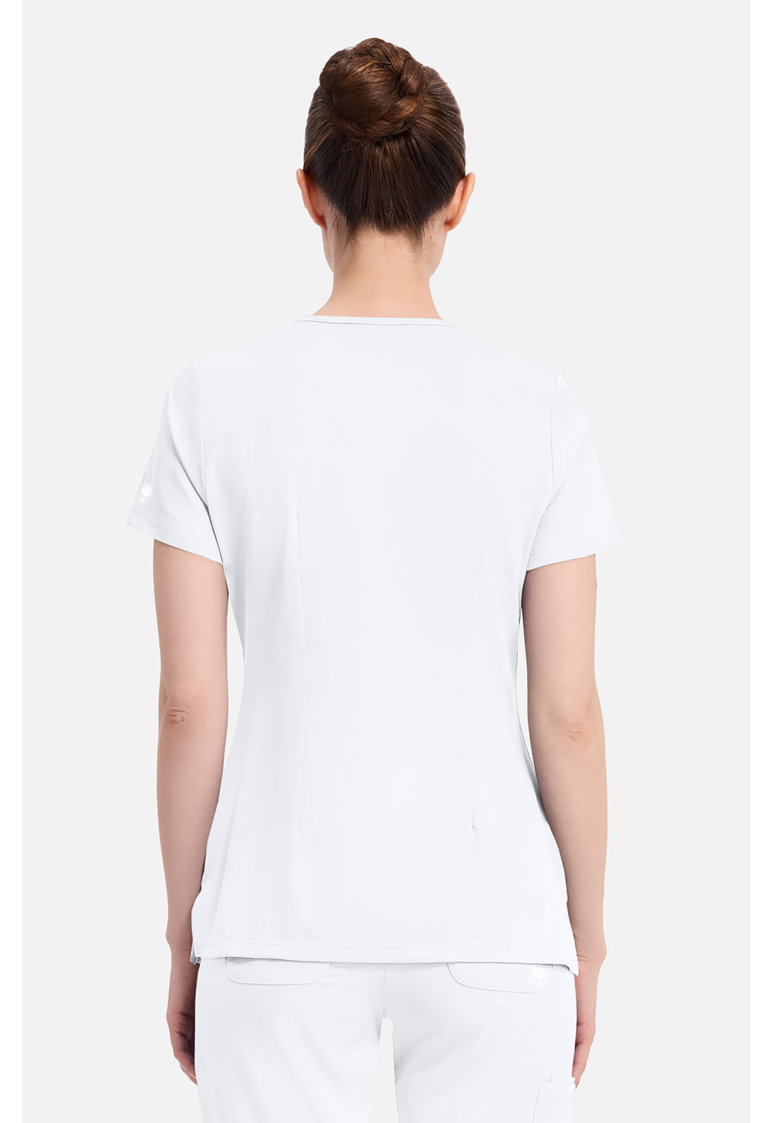 Healing Hands HHE2500 Monica Top - WHITE (back)