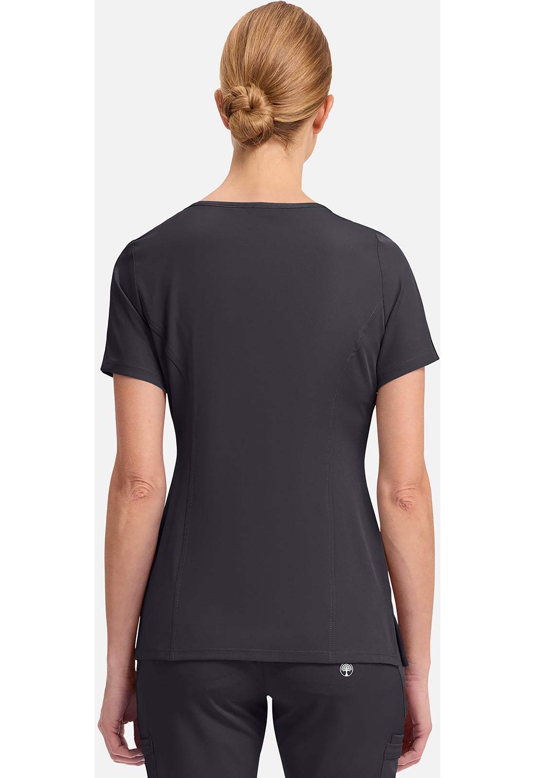 Healing Hands HHE2525 Madison Top - Pewter (back)