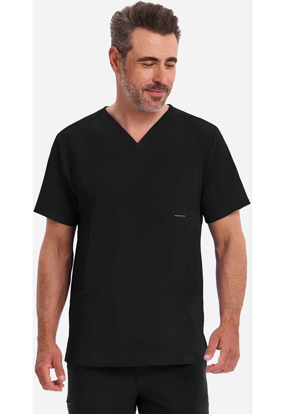 Healing Hands HHE2590 Mathew Top - BLACK (front)
