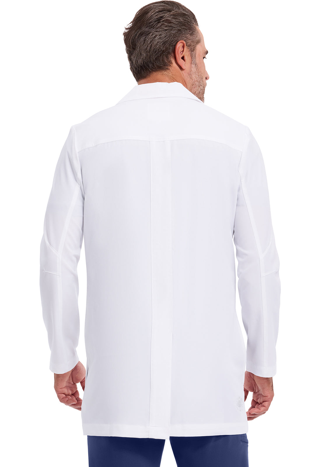 Healing Hands HHE5100 Logan Labcoat - WHITE (back)
