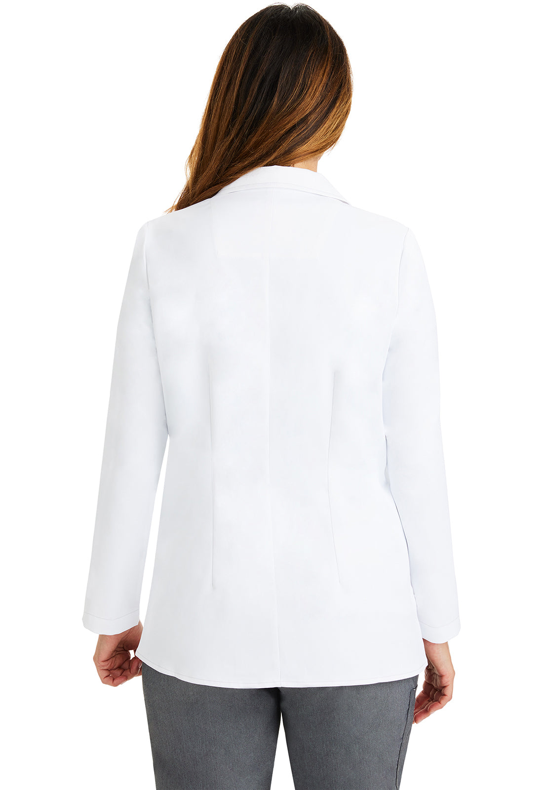 Healing Hands HHE5160 Flo Lab Coat - WHITE (back)