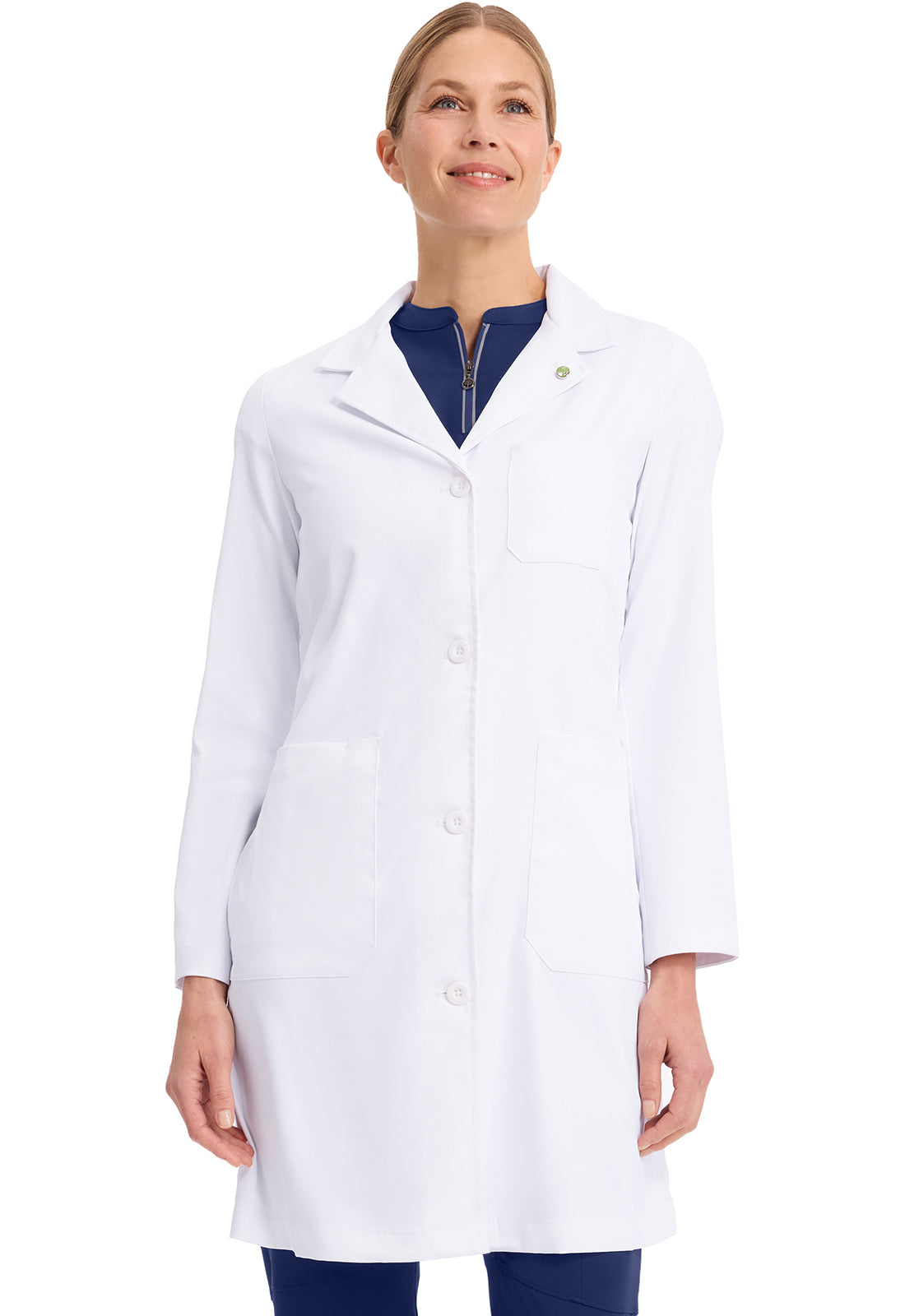 Healing Hands HHE5161 Faye Labcoat - WHITE (front)