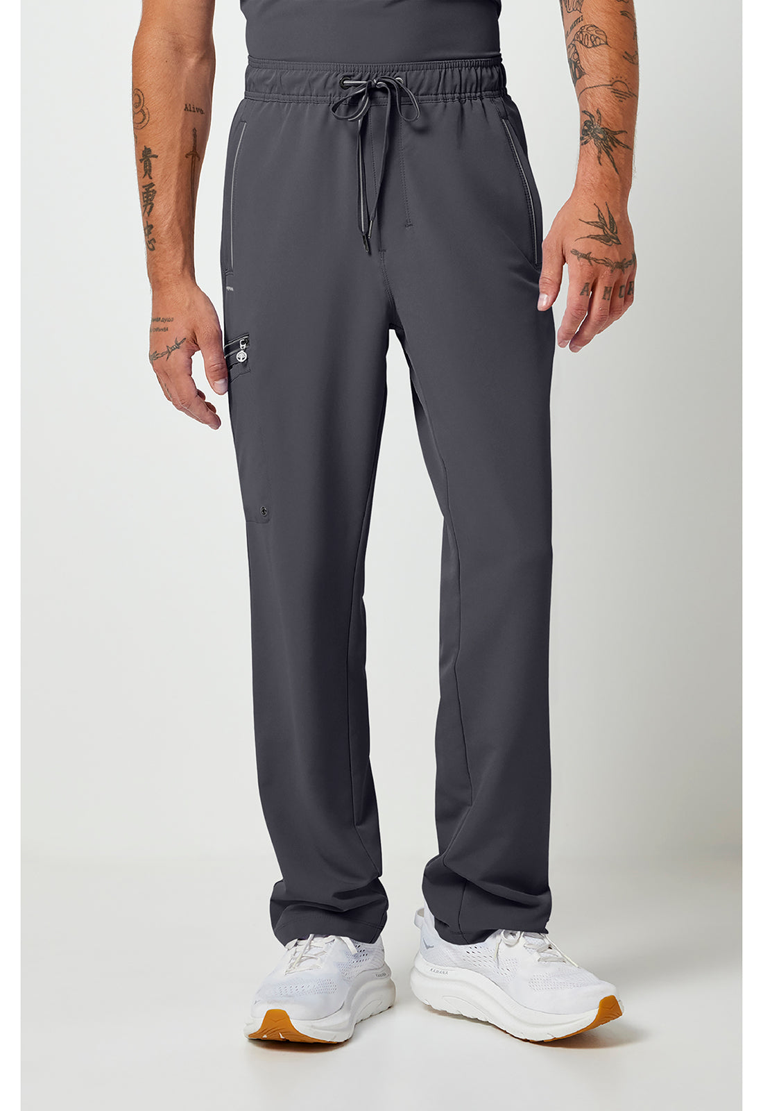 Healing Hands HHE9173 Noah Pant - Pewter (front)