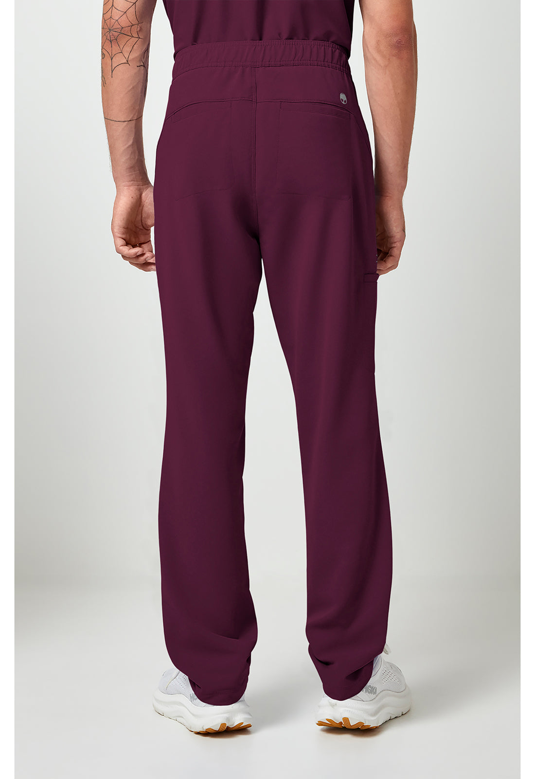 Healing Hands HHE9173 Noah Pant - Wine (back)