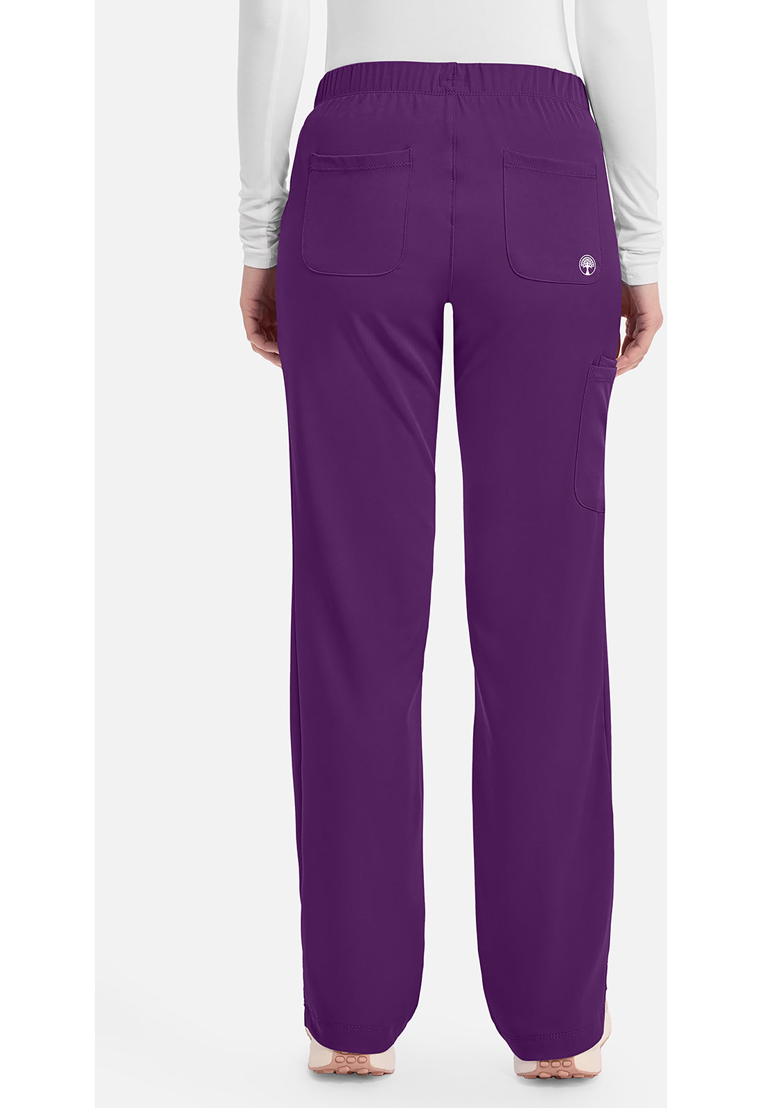 Healing Hands HHE9560 Rebecca Pant - Eggplant (back)