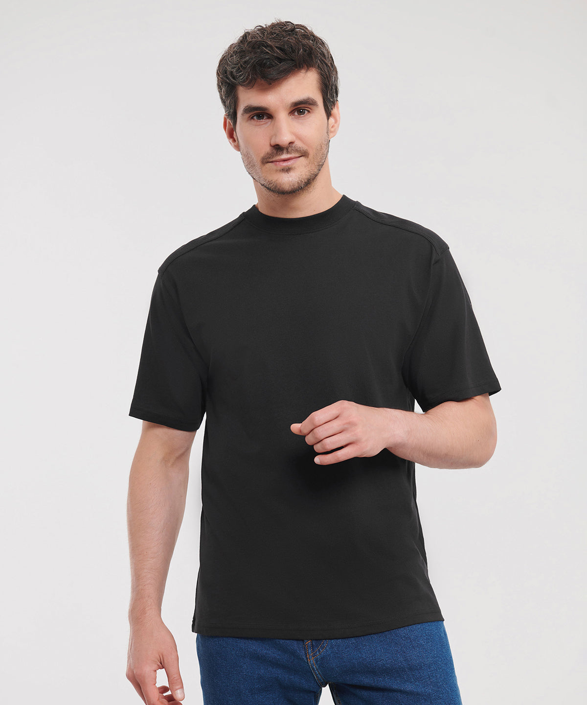 Russell Athletic Workwear t-shirt, lifestyle photo