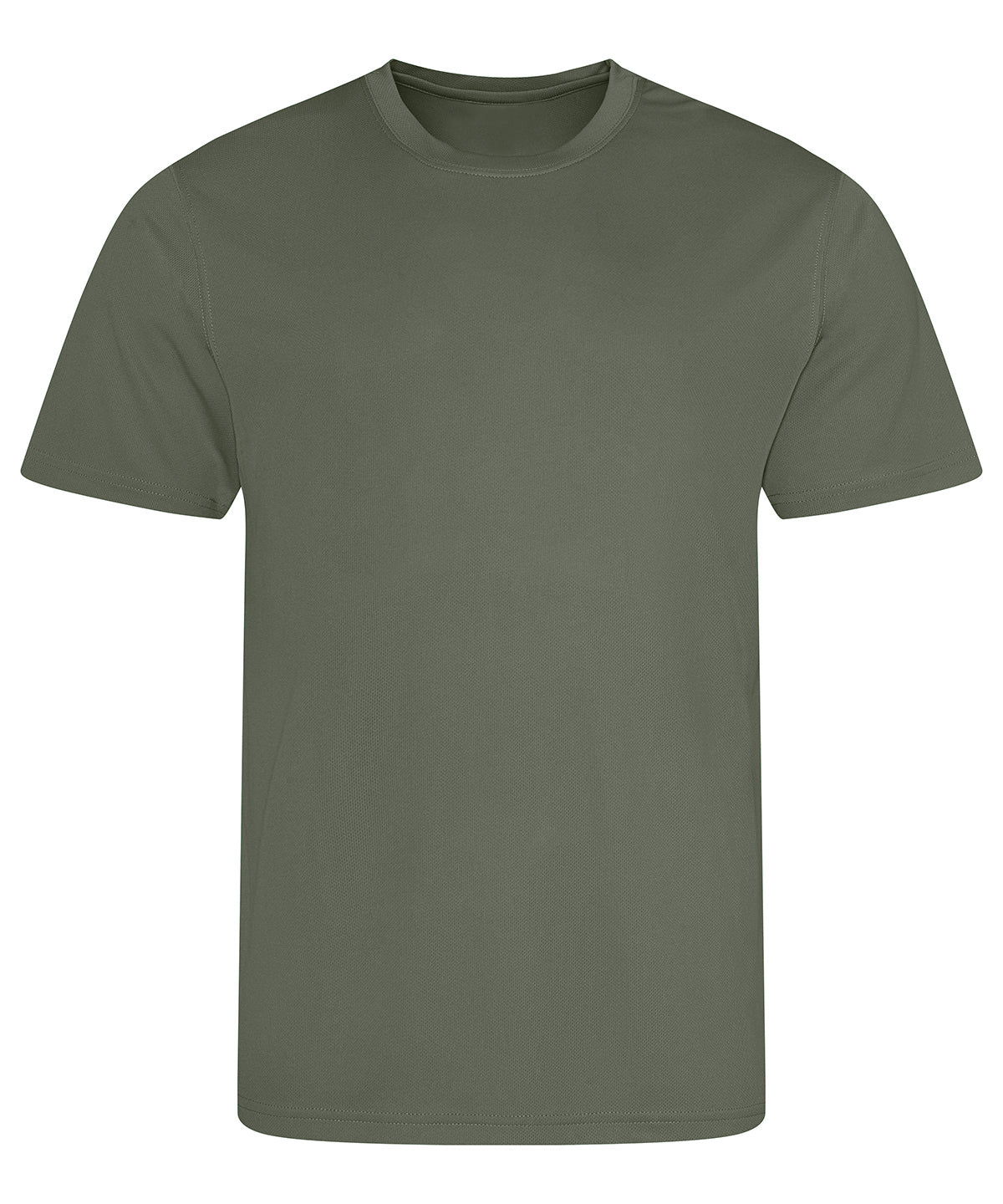 AWDis Just Cool Kids cool T in Earthy Green, front view