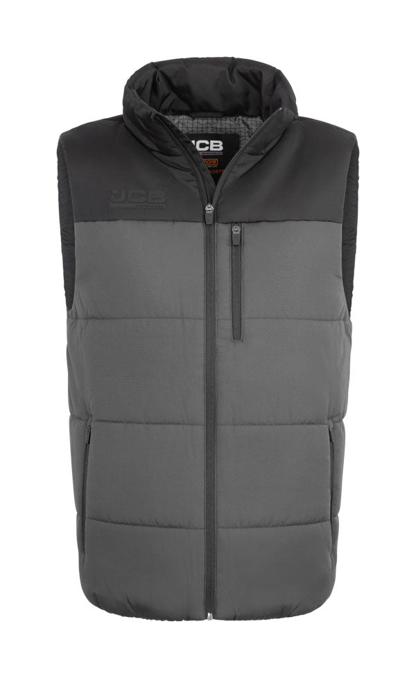 JCB Workwear Unisex Padded Gilet, image 2
