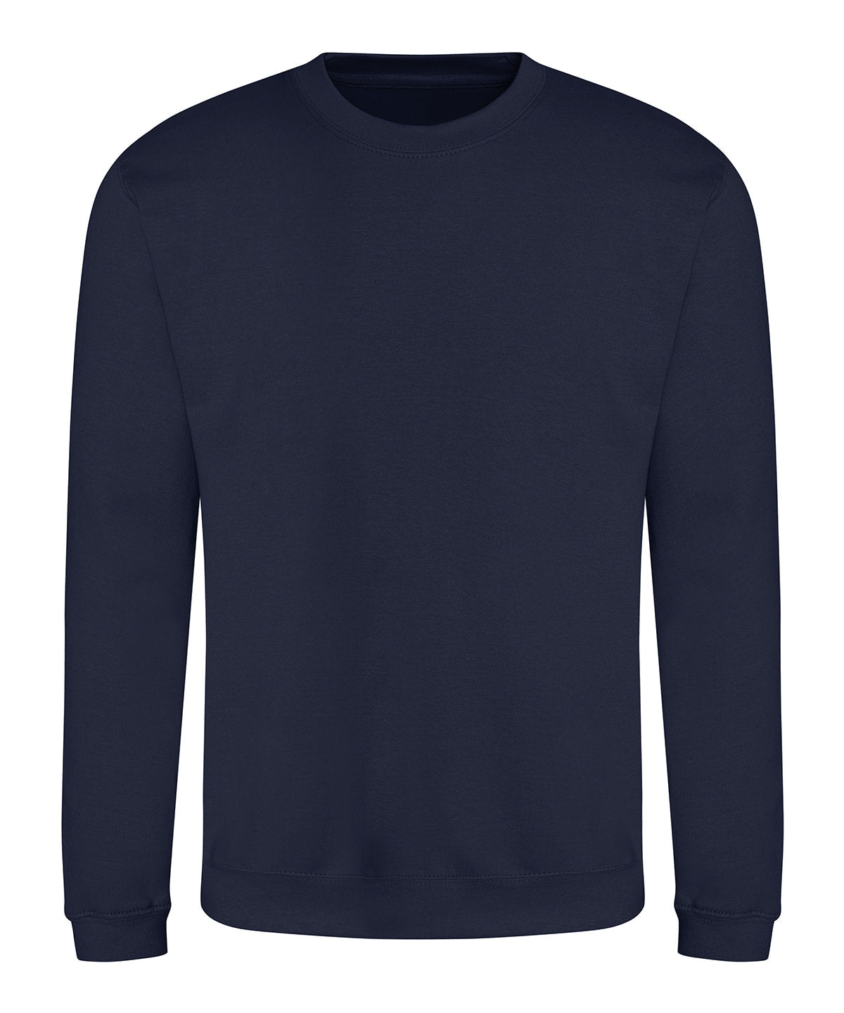AWDis Just Hoods AWDis sweatshirt in Oxford Navy, front view