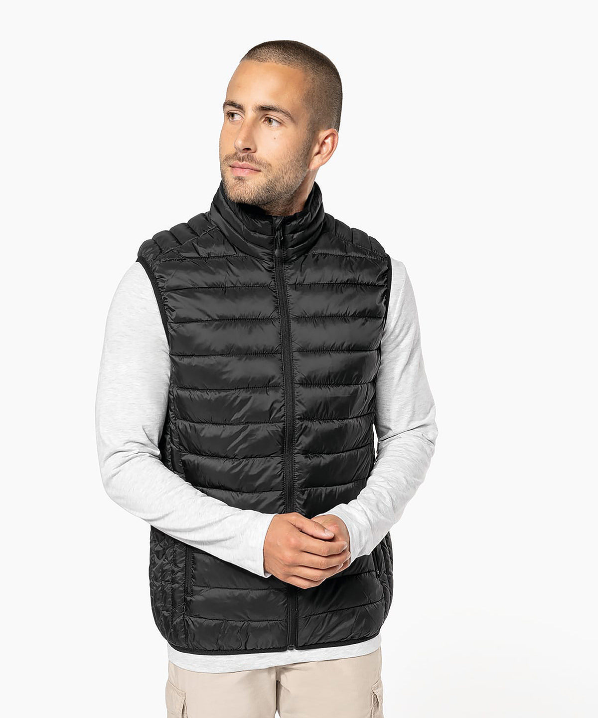 Kariban Lightweight padded bodywarmer, lifestyle photo