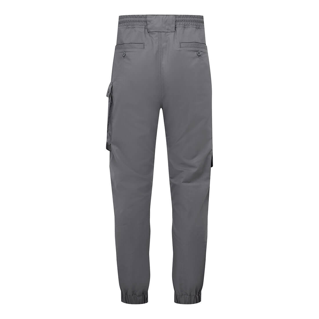 Portwest KA322 KA3 Cargo Joggers in Zoom Grey, back view