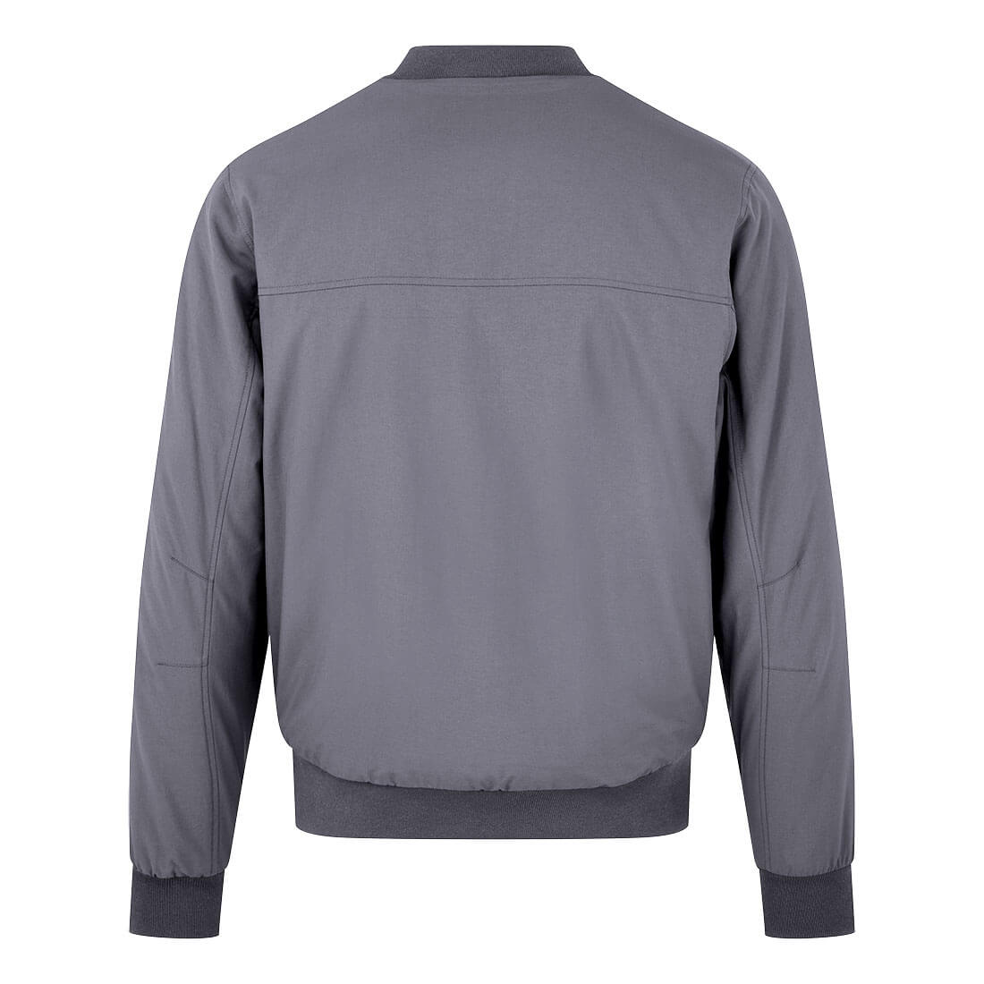 Portwest KA360 KA3 Bomber Jacket in Zoom Grey, back view