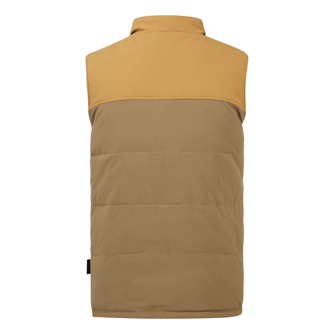 Portwest KA361 KA3 Reversible Insulated Bodywarmer in Coffee Brown, back view