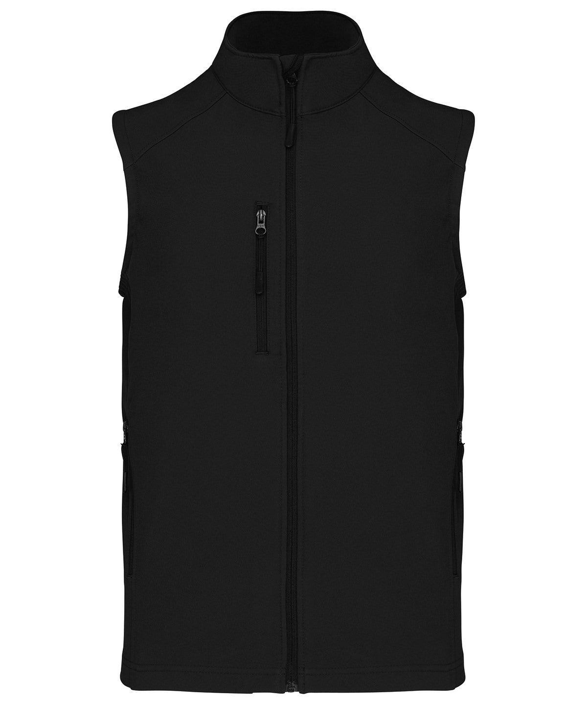 Kariban Men's softshell bodywarmer, lifestyle photo