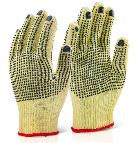 Click Beeswift Reinforced Medium Weight Dotted Gloves, main product image