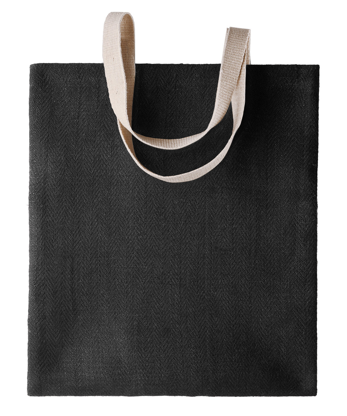 KiMood 100% natural yarn dyed jute bag in Natural/Cappucino, lifestyle photo