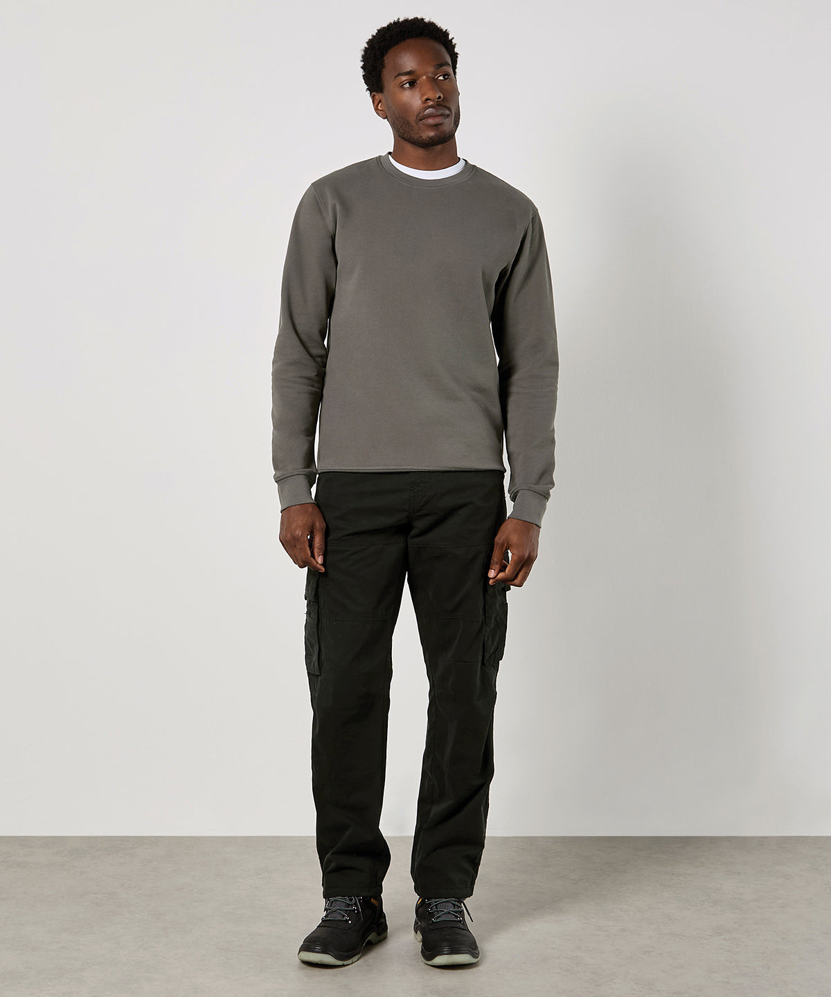 Kustom Kit Regular fit piqué sweatshirt, lifestyle photo