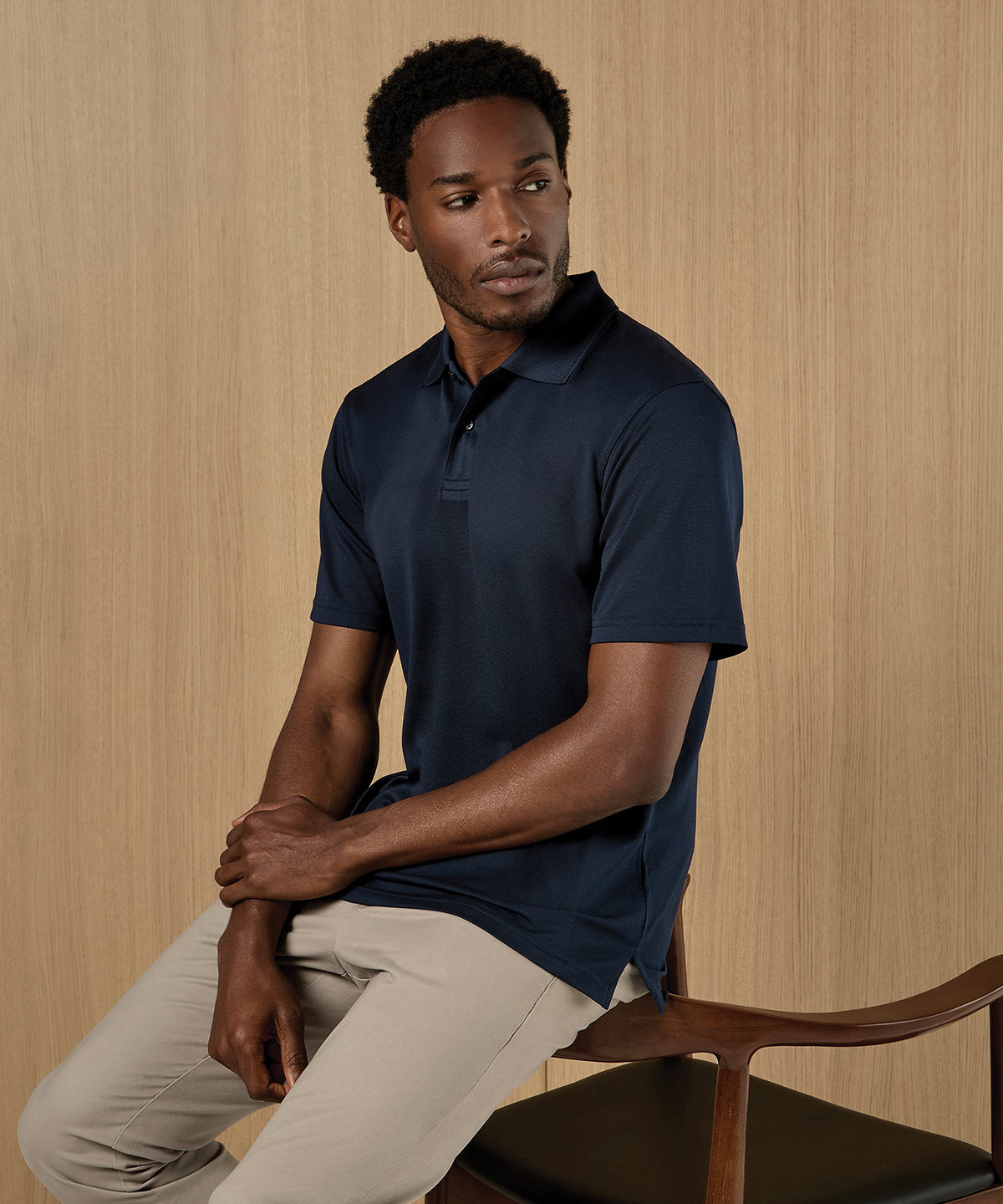Kustom Kit Regular fit Superwash 60° piqué polo with Cooltex plus, lifestyle photo