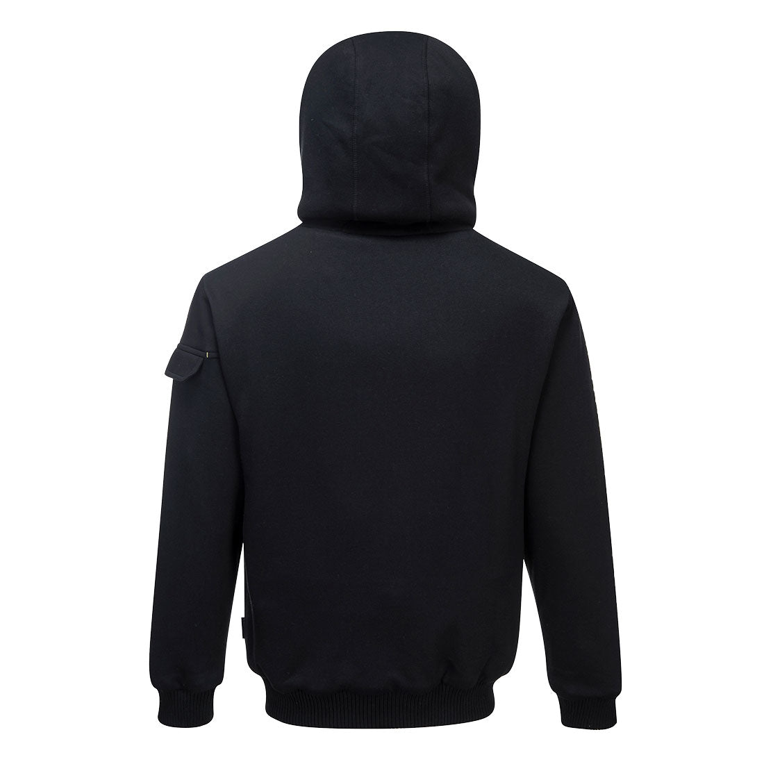 Portwest KS32 Pewter Jacket in Black, back view