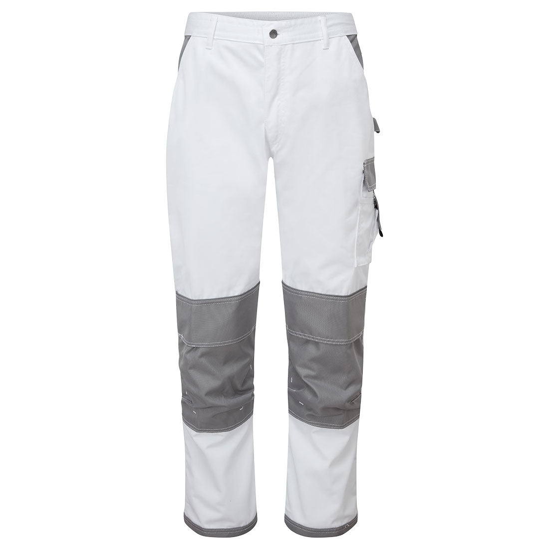 Portwest Painters Pro Trousers in White, main product image