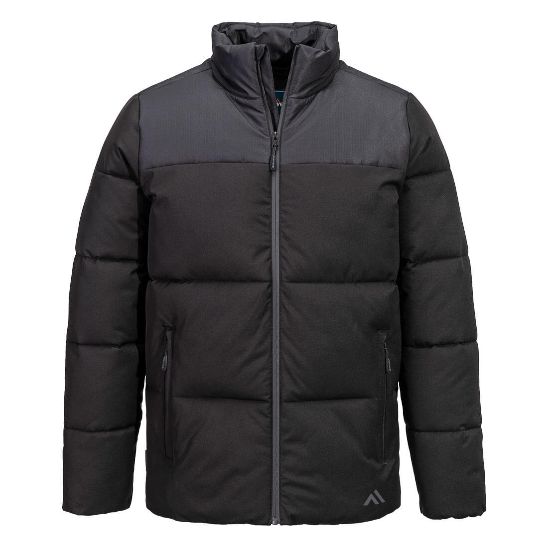 Portwest KX3 Sport Downlike Baffle Jacket in Black, main product image