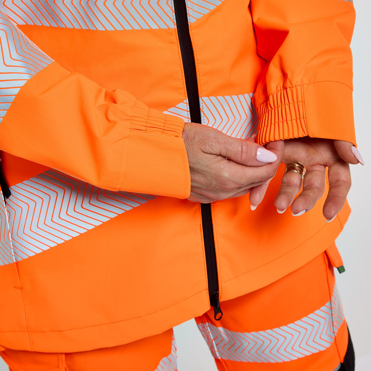 Pulsar Women's Shell Jacket Orange, image 5