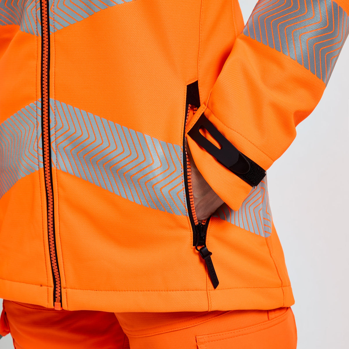 Pulsar Women's Softshell Jacket Orange, image 5