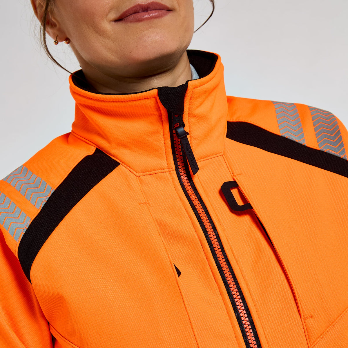 Pulsar Women's Softshell Jacket Orange, image 4