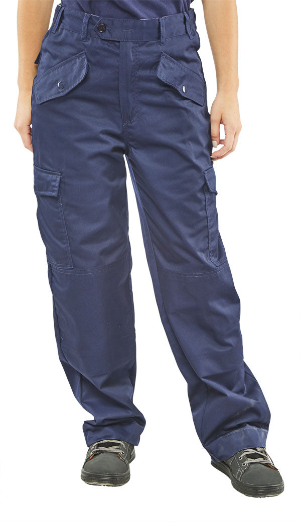 Click Beeswift Ladies Polycotton Trousers, main product image