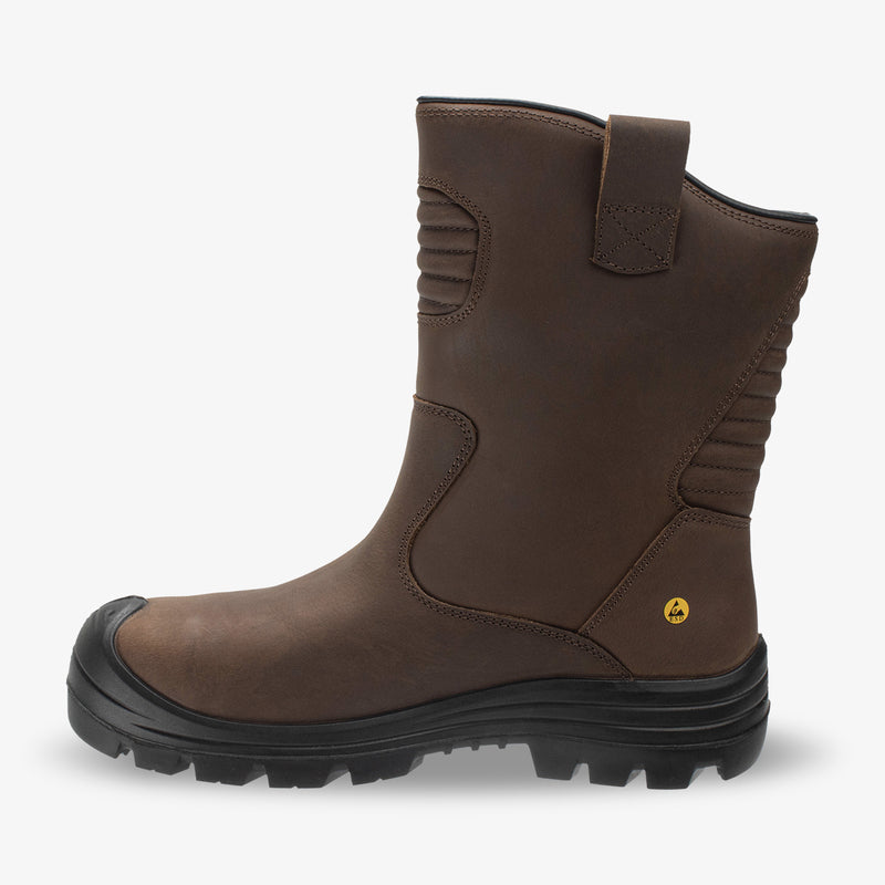 Safety Jogger MAYONS3SWN Mayon S3S Winter Dark Brown side view