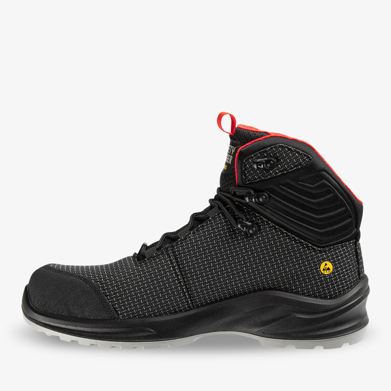 Safety Jogger MDLOAMRS3M Modulo Armor S3S Mid Black side view