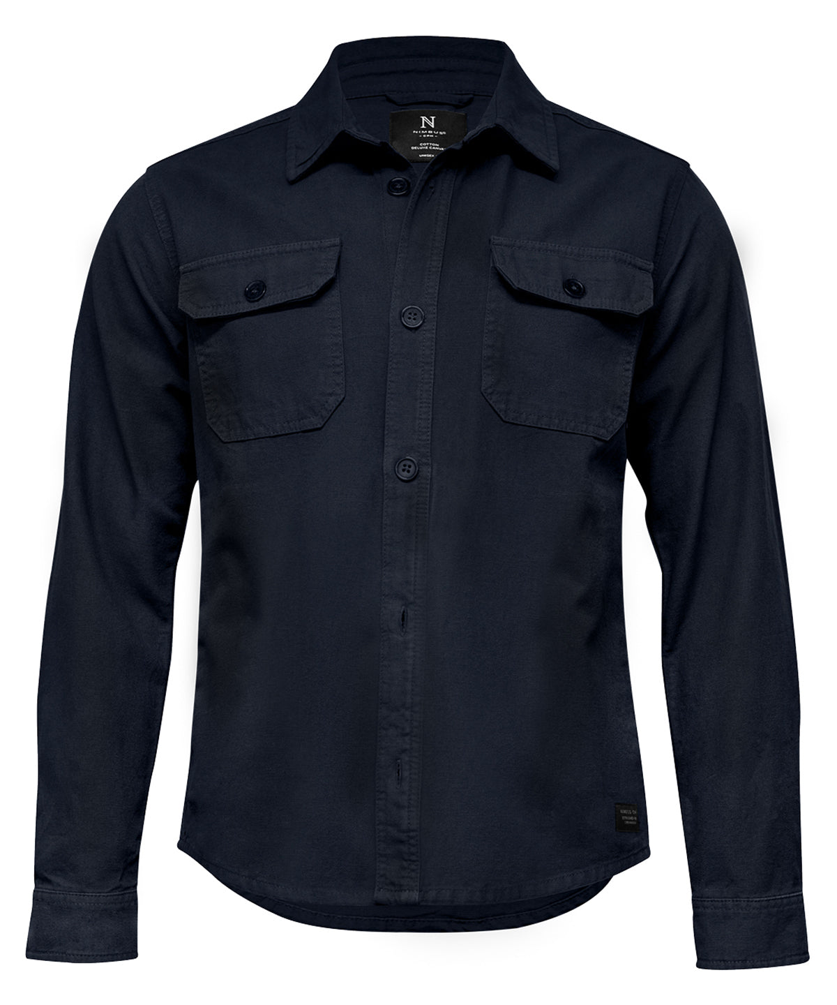 Nimbus Napa unisex – versatile overshirt in Navy, front view