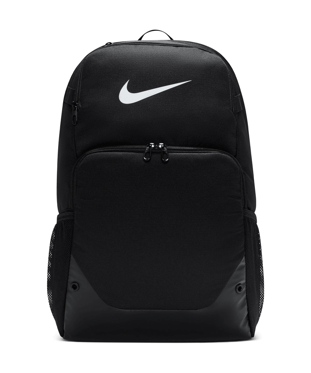 Nike Brasilia XL backpack in Black/Black/White, lifestyle photo