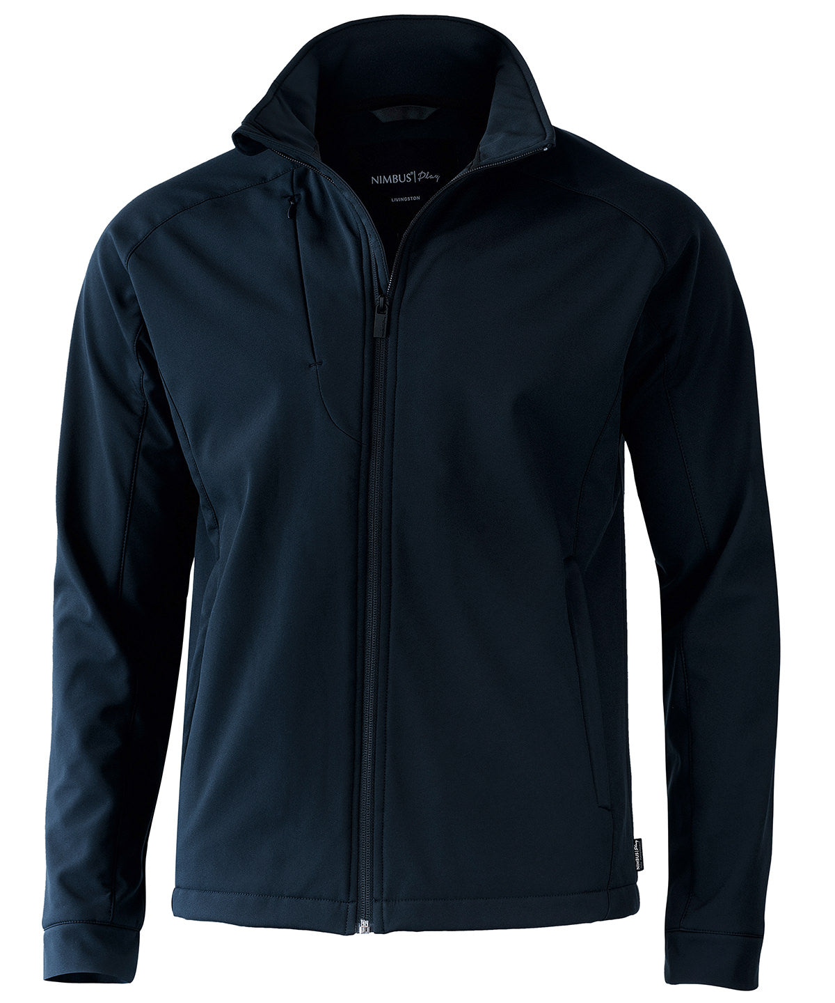 Nimbus Livingston – 4-way stretch softshell in Navy, front view