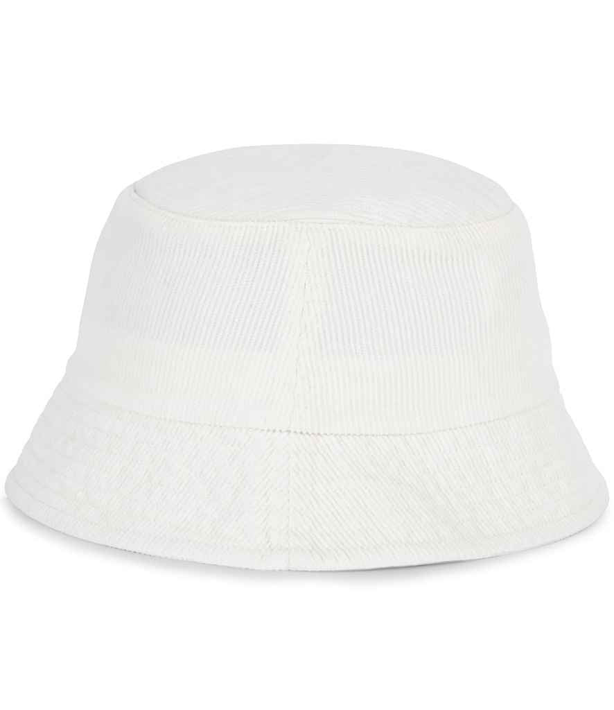Native Spirit Corduroy Bucket Hat in Ivory, back view