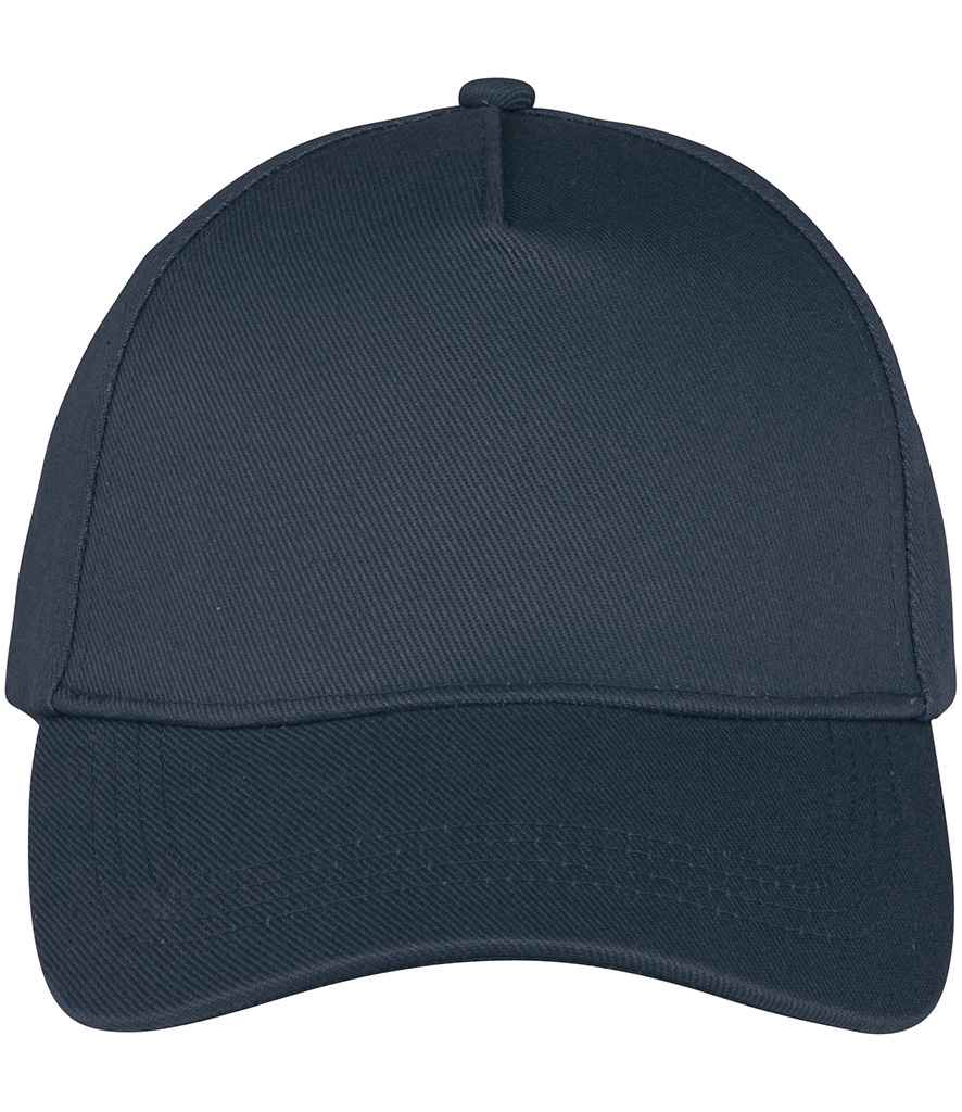 Native Spirit 5 Panel Cap in Navy, front view