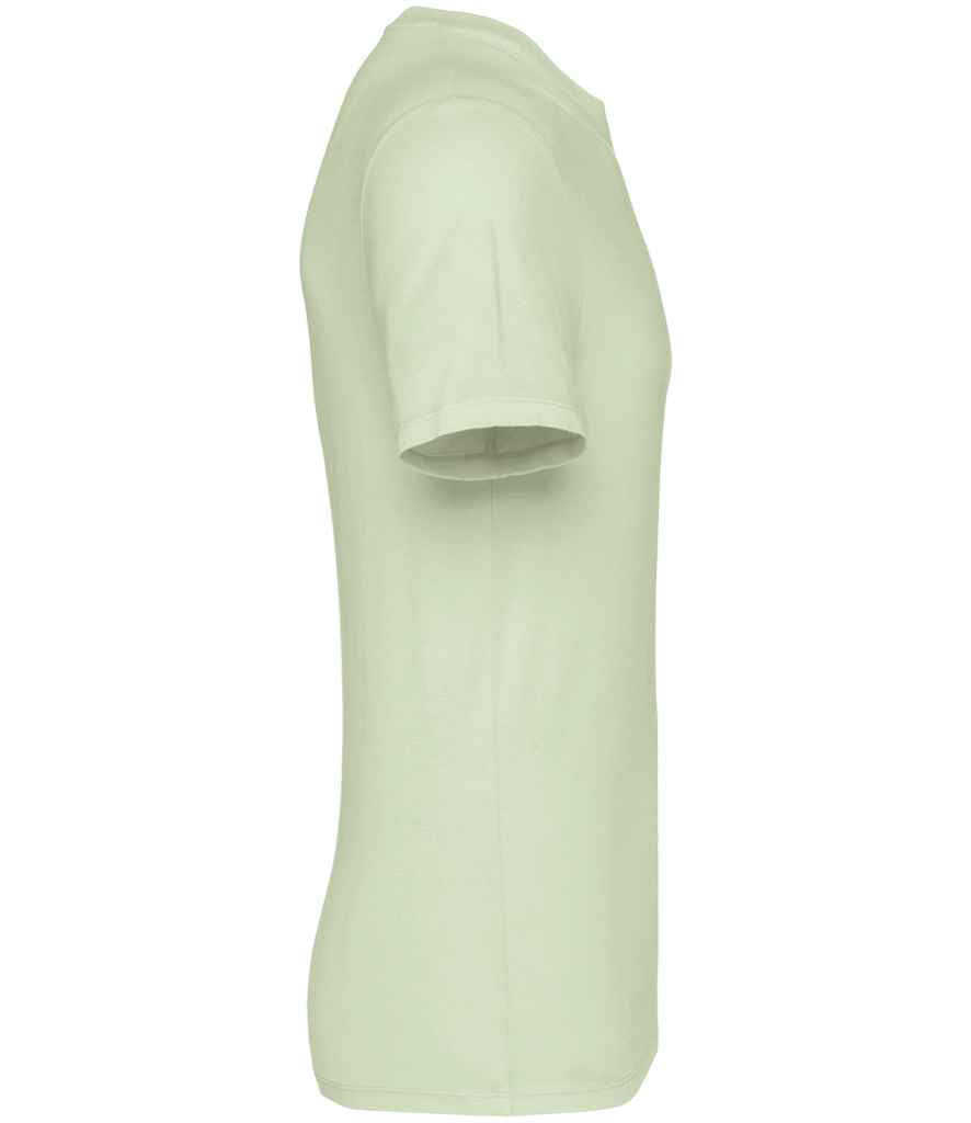 Native Spirit Unisex T-Shirt in Celadon Green, side view