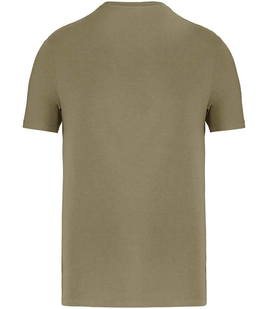 Native Spirit Unisex T-Shirt in Light Olive Green, back view