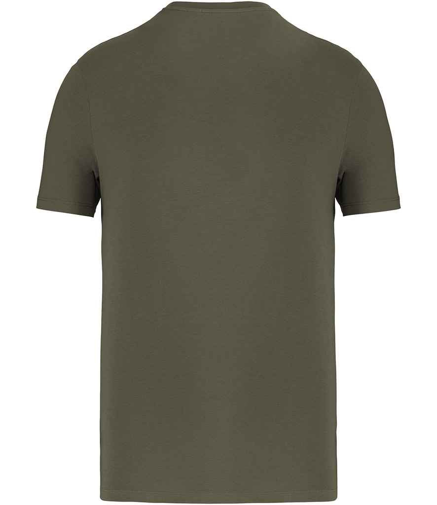 Native Spirit Unisex T-Shirt in Organic Khaki, back view