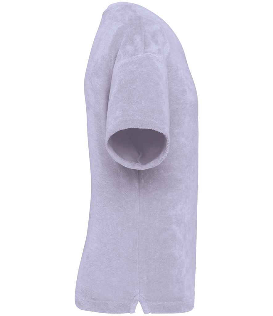 Native Spirit Kids Terry Towel T-Shirt in Parma, side view