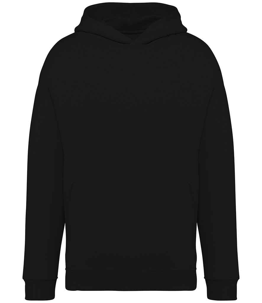 Native Spirit Unisex Oversized Hoodie in Black, front view